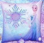 Click for more details of Elsa Pillow Panel (embroidery) by Disney by Vervaco