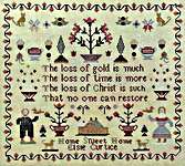 Click for more details of Elsie Curtice Home Sweet Home (cross stitch) by Needle Work Press