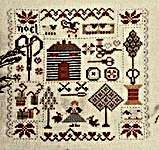 Click/tap for more details of Embroidery Christmas (cross stitch) by Nikyscreations