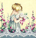 Click for more details of Emma's Garden (cross stitch) by Lavender & Lace
