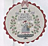 Click/tap for more details of En Hiver (cross stitch) by Tralala