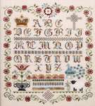 Click for more details of English Rose Sampler (cross stitch) by Jeannette Douglas