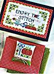 Click/tap for more details of Enjoy The Stitch (cross stitch) by Hands On Design