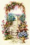 Click for more details of Entrance to the Garden (cross stitch) by Magic Needle