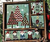 Click for more details of European Christmas (cross stitch) by Jeannette Douglas