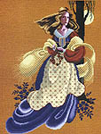 Click for more details of Evangeline (cross stitch) by Lavender & Lace