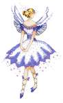 Click/tap for more details of Evening Primrose (cross stitch) by Nora Corbett