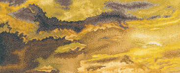 Click for more details of Evening Sky with Storm Clouds (cross stitch) by Thea Gouverneur