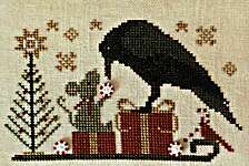 Click for more details of Evergreens & Peppermint (cross stitch) by Stitches by Ethel