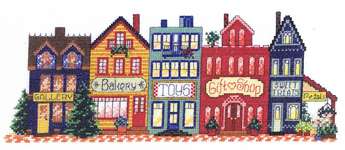 Click for more details of Everyday Main Street (cross stitch) by Imaginating