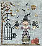 Click/tap for more details of Ezmerelda's Blackbirds (cross stitch) by The Proper Stitcher