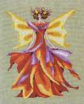 Click for more details of Faerie Autumn Glow (cross stitch) by Nora Corbett