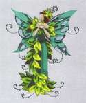 Click/tap for more details of Faerie Summer Love (cross stitch) by Nora Corbett