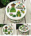 Click for more details of Fairy Tale Pin Cushions - Frog Prince (cross stitch) by Tiny Modernist