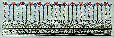 Click for more details of Faith Garden (cross stitch) by Rosewood Manor