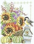 Click for more details of Fall Basket (cross stitch) by Imaginating