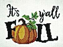 Click for more details of Fall Post Card (cross stitch) by Keslyn's