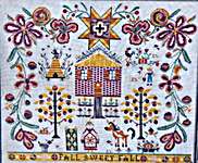 Click/tap for more details of Fall Sweet Fall (cross stitch) by Quaint Rose Needlearts