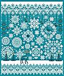 Click for more details of Falling Snow (cross stitch) by Shannon Christine