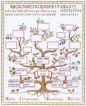 Click for more details of Family Tree (cross stitch) by Eva Rosenstand