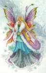 Click for more details of Fantasy Winter Elf Fairy (cross stitch) by Lanarte