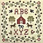 Click for more details of Farm Life Sampler (cross stitch) by The Nebby Needle