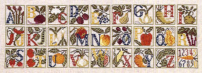 Click for more details of Farmer's Alphabet (cross stitch) by The Prairie Schooler