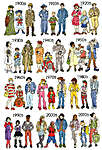 Click for more details of Fashion Through the Decades (cross stitch) by Bothy Threads