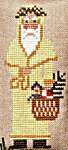 Click/tap for more details of Father Christmas (cross stitch) by The Prairie Schooler