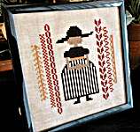 Click/tap for more details of Favorite Ribbons (cross stitch) by Apple Harvest Designs