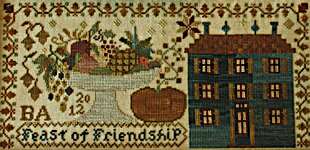 Click for more details of Feast Of Friendship (cross stitch) by Blackbird Designs