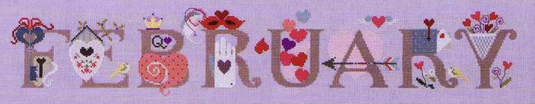Click for more details of February (cross stitch) by The Cross-Eyed Cricket