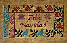 Click for more details of Feliz Navidad (cross stitch) by Jan Hicks