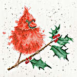 Click for more details of Festive Feathers (cross stitch) by Bothy Threads