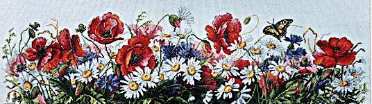 Click for more details of Field Beauties (cross stitch) by Merejka