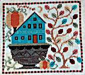 Click for more details of Finally Fall (cross stitch) by Annie Beez Folk Art