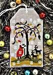 Click/tap for more details of First Snow (cross stitch) by Kathy Barrick