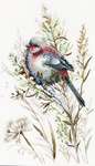 Click/tap for more details of First Snow (cross stitch) by MP Studios