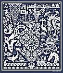 Click/tap for more details of Fishy Goings On (cross stitch) by Long Dog Samplers