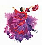 Click for more details of Flamenco (cross stitch) by John Clayton