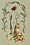 Click for more details of Floral Dream (cross stitch) by Nora Corbett