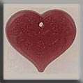 Click/tap for more details of Floral Embossed Heart Treasure (beads and treasures) by Mill Hill
