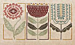 Click for more details of Floral Etchings (cross stitch) by Heart in Hand