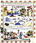 Click for more details of Florida Sampler (cross stitch) by Ginger & Spice