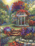 Click for more details of Flower Arbour (cross stitch) by Riolis