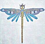 Click for more details of Flower Dragonfly (cross stitch) by The Wishing Thorn