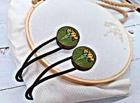 Click/tap for more details of Flower Magnetic Keepers - Yellow Tulips (Tools) by Kind Fox