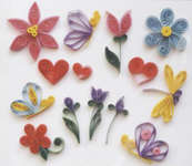 Click for more details of Flowers and Friends (quilling) by Quilled Creations