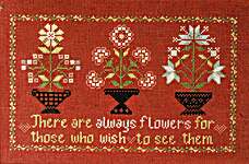 Click for more details of Flowers For You (cross stitch) by Jeannette Douglas