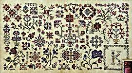 Click for more details of Flowers Of Quaker (cross stitch) by Rosewood Manor